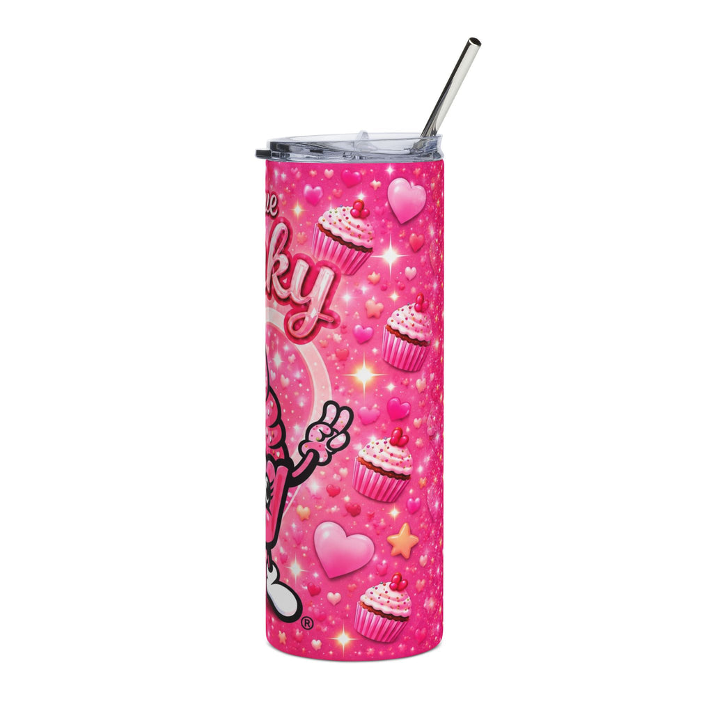 Love Pinky Stainless Steel Tumbler, 20oz | Birthday Cupcakes