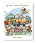 Miranda's Cartoon Coloring Book and Friends